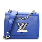 Epi Twist Shoulder Bag PM Blueberry