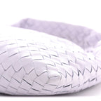 Calfskin Intrecciato Small Hop Oyster Lilac