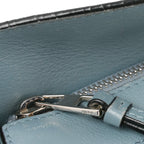 Calfskin Small Puzzle Bag Stone Blue