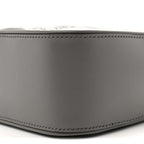 Calfskin GG Matelasse Shoulder Bag Dusty Grey Natural