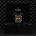 Black Bay Chrono S&G 41mm - Black on Fabric Strap