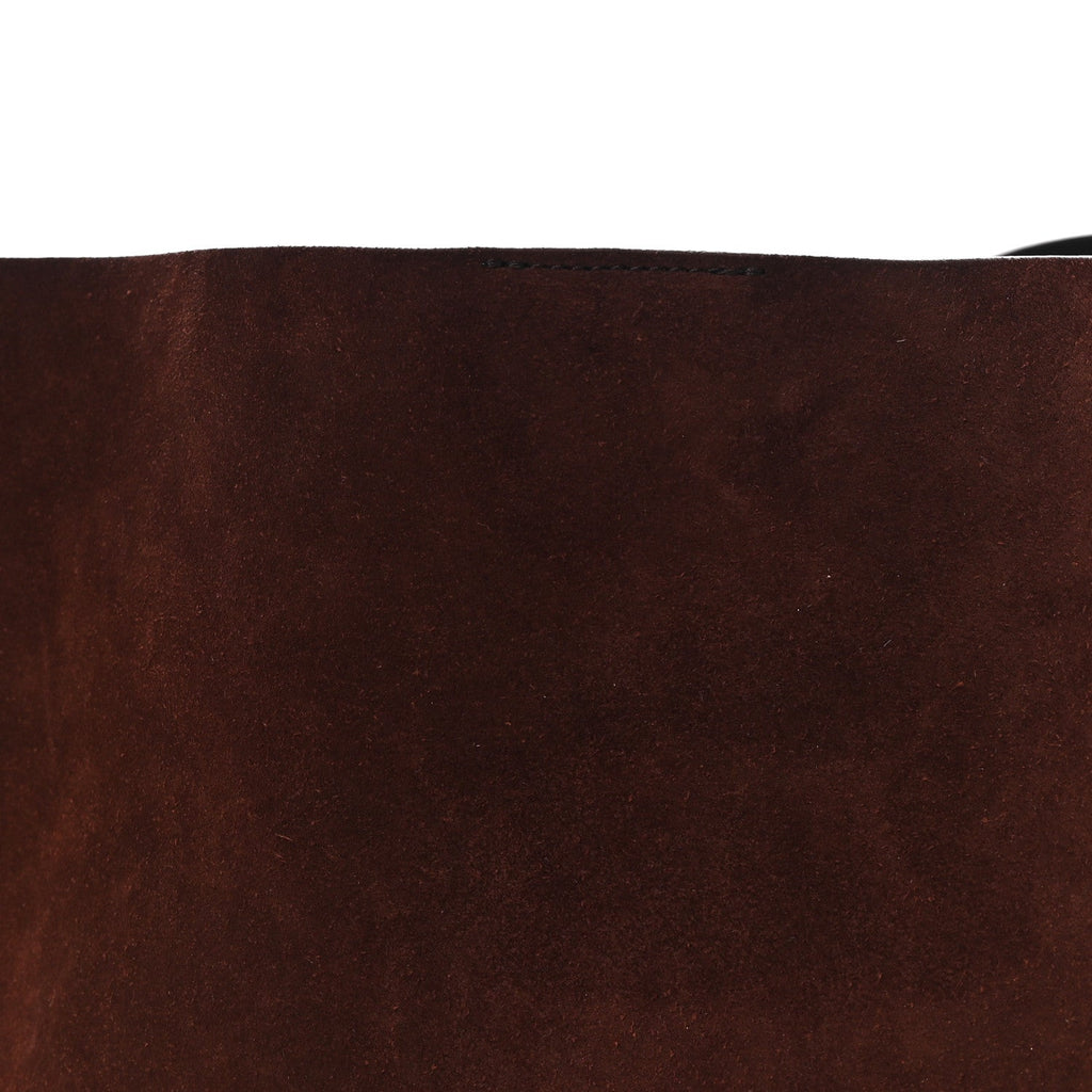 Suede Everyday Cabas Tote Chocolate