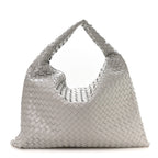 Calfskin Intrecciato Large Hop Sterling