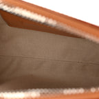 Calfskin Crocodile Embossed Nano Antigona Tan
