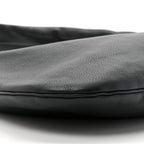 Grained Calfskin Medium Everyday Shoulder Bag Bottle Green