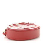 Smooth Calfskin Small Triomphe Oval Crossbody Purse Lipstick