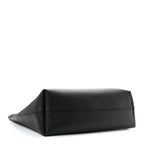 Calfskin Large Shopping Tote Black