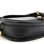 Box Calfskin East West Bobby Bag Black