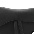 Grained Calfskin Saddle Bag Black