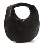 Lambskin Quilted Maxi Icare Shopping Hobo Light Musk