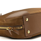 Re-Nylon Saffiano Medium Re-Edition 1978 Two Handle Bag Sughero