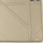 Lambskin Sequin Medium Diorama Flap Bag White