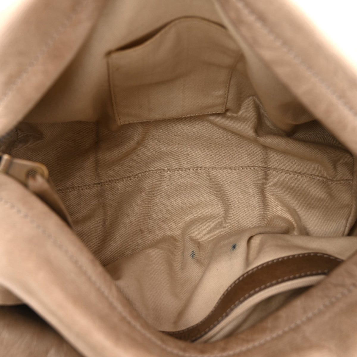 Snakeskin Calfskin Silverado Shoulder Bag Beige