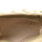 Nappa Intrecciato Mini Vertical Cobble Shoulder Bag Travertine