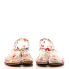 PVC Confetti Printed Tabi Ballerina Flats 39 Multicolor