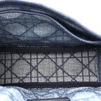 Denim Cannage Small Caro Bag Blue