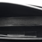 Box Calfskin Monogram Medium Solferino Satchel Black