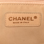 Caviar Quilted Grand Shopping Tote GST Beige