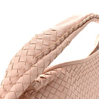 Nappa Intrecciato Large Veneta Hobo Flamingo