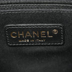 Caviar Quilted Timeless CC Soft Tote Black