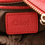 Calfskin Small Marcie Satchel Paradise Pink