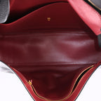 Grained Calfskin Small Souplissimo Maxi Flap Black