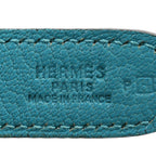 Chevre De Coromandel  Trim II 31 Shoulder Bag Turquoise