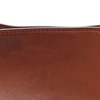 Polished Saddle Calfskin Peggy Clutch New Burgundy