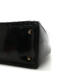 Patent Cannage Medium Lady Dior Black