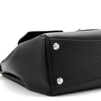 Smooth Calfskin Small Bel Air Carry All Bag Black