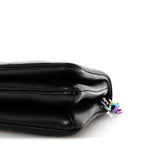 Lambskin Embossed Monogram Scarabeo Pochette Coussin Black