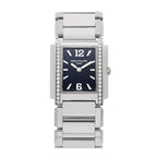 Stainless Steel Diamond 25mm Twenty-4 Quartz Watch Blue 4910/1200A-001