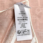 Silk Oblique Scarf Rose