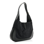 Monogram Small Jackie O Hobo Black