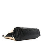 Aged Calfskin Quilted Large 31 Shopping Bag Beige Black Beige Black