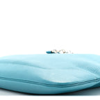 Chevre De Coromandel  Trim II 31 Shoulder Bag Turquoise