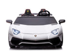 24V Lamborghini Aventador 2 Seater Ride on Car for Kids - White