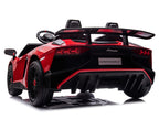 24V Lamborghini Aventador 2 Seater Ride on Car for Kids - Red