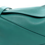Nappa Lambskin Small Featherlight Puzzle Bag Aquamarine