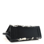 X FUTURA Grained Calfskin Large The Tote Bag Black