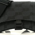 BB Jacquard Monogram  XSS Downtown Shoulder Bag Black