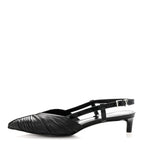 Calfskin Allure D'Orsay Slingback Pump 37.5 Black