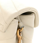 Calfskin Y Quilted Monogram Toy Loulou Crossbody Bag Crema Soft