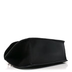 Vitello Large Glam Lock Rockstud Flap Black