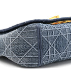 Denim Cannage Small Caro Bag Blue