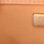 Suede Quilted Mini Flap Dark Beige