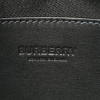 Coated Canvas Calfskin Check Muswell Bag Charcoal