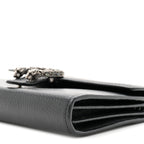 Calfskin Mini Dionysus Chain Wallet Black