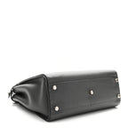 Cuoio Romano Selleria Bi-Color Medium Peekaboo Iconic Satchel Asphalt Milk