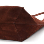 Suede Everyday Cabas Tote Chocolate